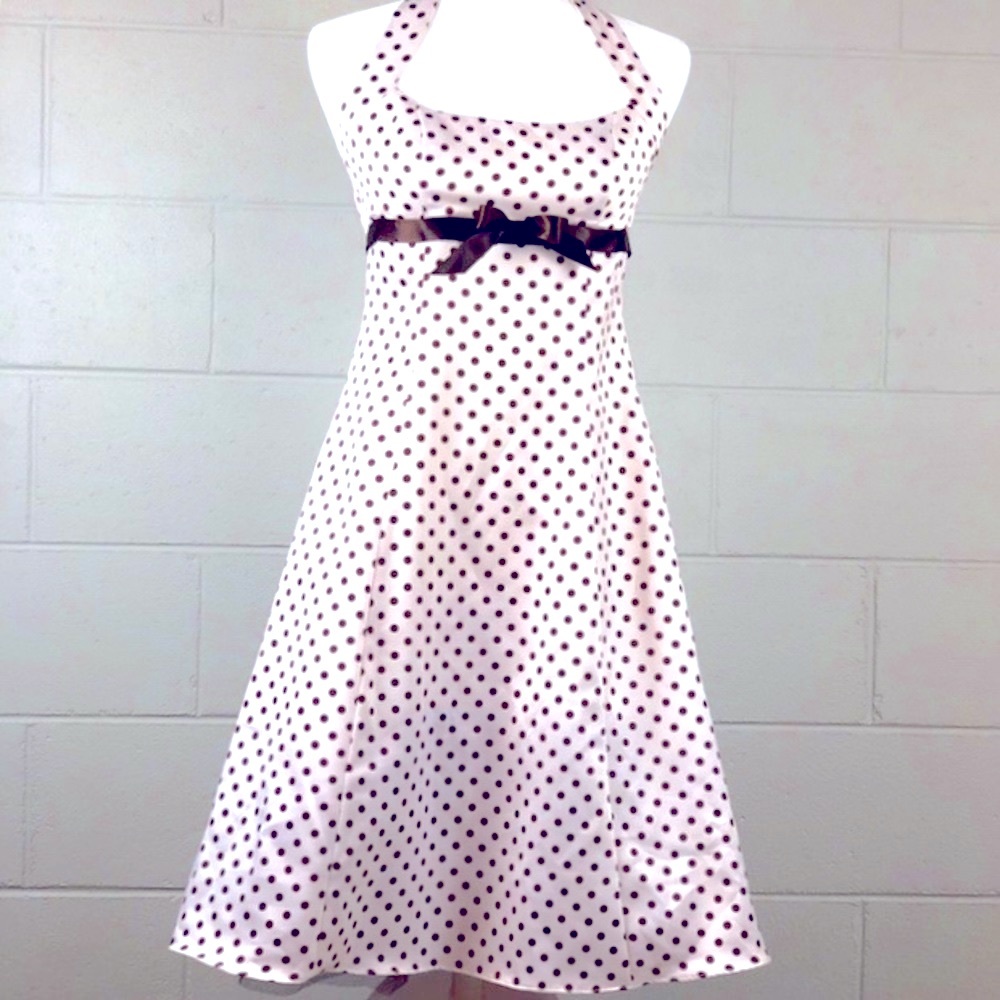 ZUM ZUM by Niki Livas Retro Halter Pinup 50’s Vintage Style Dress Approx 9/10 - Picture 3 of 12